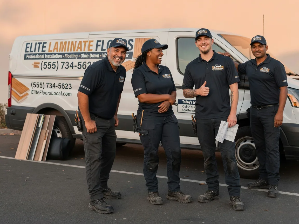 Laminate flooring installation company in Russellville, OH